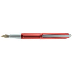 Stilou Diplomat Aero, Cu Penita M, Aurita 14kt. - Red Stilou Diplomat Aero, Cu Penita M, Aurita 14kt. - Red