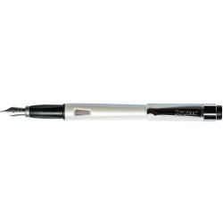Stilou Diplomat Magnum, Cu Penita B, Din Otel Inoxidabil - Pearl White