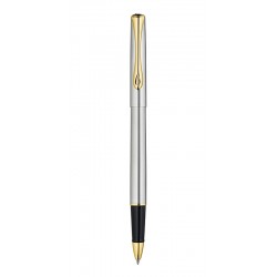 Roller Diplomat Traveller - Stainless Steel Gold