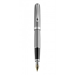 Stilou Diplomat Excellence A, Cu Penita M, Aurita 14kt. - Venetia Platin Matt Chrome