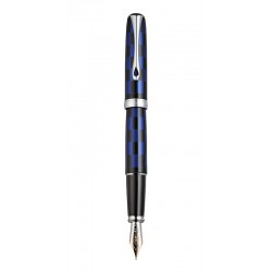 Stilou Diplomat Excellence A, Cu Penita M, Aurita 14kt. - Rome Black Blue