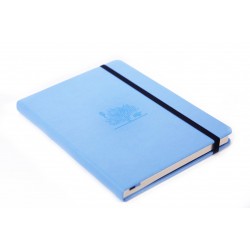 Caiet Cu Elastic, A5+, 96 File-100g/mp-cream, Coperti Rigide Sky Blue, Dingbats Great Barrier Reef -