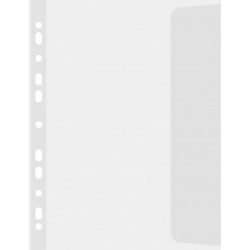 Folie Protectie Documente B4, Cu Clapa Laterala, 100 Microni, 10/set, Donau - Transparent