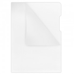 Mapa Protectie "l" Pentru Documente A4, Pp - 180 Microni, 100 Buc/set, Donau - Cristal