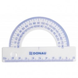 Raportor 100mm, 180 Grade, Donau - Transparent Raportor 100mm, 180 Grade, Donau - Transparent