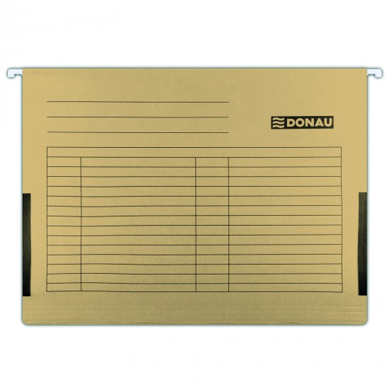 Dosar Suspendabil Cu Burduf Si Eticheta , Bagheta Metalica, 5 Buc/set, Donau - Maro