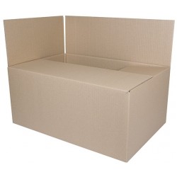 Cutie Carton Ondulat, 400gr/mp, 540x360x236mm, Donau - Kraft