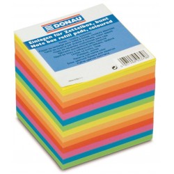 Cub Hartie 90x90x90mm, 700 File - Lipite Pe O Latura, Donau - Hartie Culori Asortate Cub Hartie 90x90x90mm, 700 File - Lipite Pe O Latura, Donau - Hartie Culori Asortate