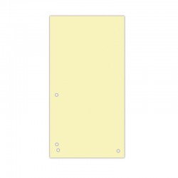 Separatoare Carton Pentru Biblioraft, 190 G/mp, 105 X 235mm, 100/set, Donau Duo - Galben Separatoare Carton Pentru Biblioraft, 190 G/mp, 105 X 235mm, 100/set, Donau Duo - Galben