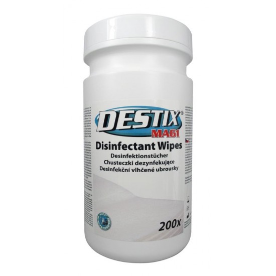 Servetele Umede Dezinfectante, 215 X 260mm, 200 Buc/tub, Destix Ma61 Jumbo - Aroma Lamaie