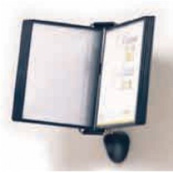 Display Perete (suport Pentru 10 Buzunare A4), Probeco-vip - Antracit