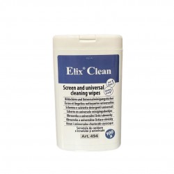 Servetele Umede Mici Pentru Curatare Monitoare Tft/lcd/notebook, 100/tub, Elix Clean