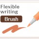 Marker Artline Decorite, Varf Flexibil (tip Pensula) - Negru