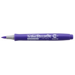 Marker Artline Decorite, Varf Flexibil (tip Pensula) - Mov Pastel Marker Artline Decorite, Varf Flexibil (tip Pensula) - Mov Pastel