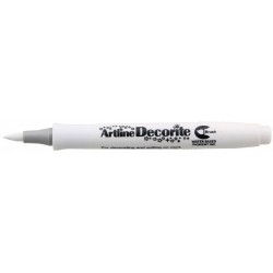 Marker Artline Decorite, Varf Flexibil (tip Pensula) - Alb Marker Artline Decorite, Varf Flexibil (tip Pensula) - Alb