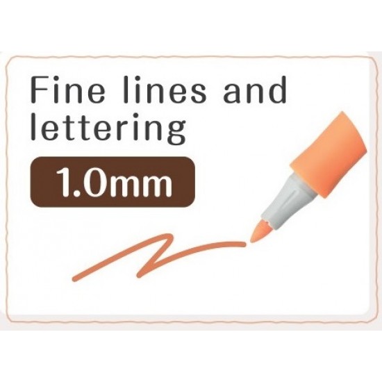 Marker Artline Decorite, Varf Rotund 1.0mm - Argintiu