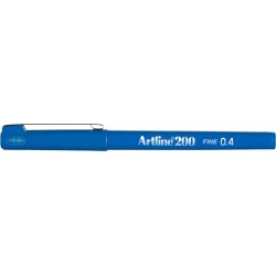 Liner Artline 200, Varf Fetru 0.4mm - Albastru Royal