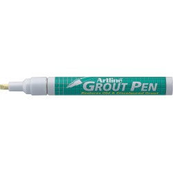 Marker Artline 419 Grout Pen, Pentru Rosturi, Corp Metalic, Varf Tesit, 2.0-4.0mm - Crem Marker Artline 419 Grout Pen, Pentru Rosturi, Corp Metalic, Varf Tesit, 2.0-4.0mm - Crem
