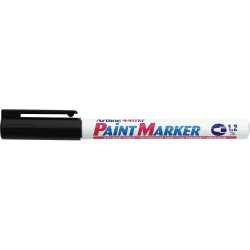 Marker Cu Vopsea Artline 440xf, Corp Metalic, Varf Rotund 1.2mm - Negru Marker Cu Vopsea Artline 440xf, Corp Metalic, Varf Rotund 1.2mm - Negru