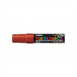 Marker Pentru Poster Artline, Corp Plastic, Varf Tesit 12mm - Maro