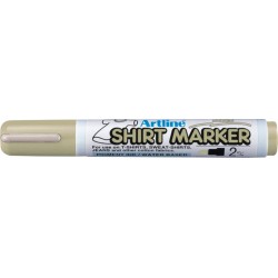 T-shirt Marker Artline, Corp Plastic, Varf Rotund 2.0mm - Bej T-shirt Marker Artline, Corp Plastic, Varf Rotund 2.0mm - Bej
