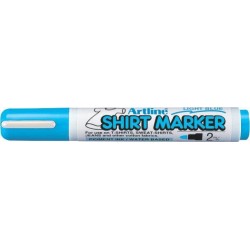 T-shirt Marker Artline, Corp Plastic, Varf Rotund 2.0mm - Bleu T-shirt Marker Artline, Corp Plastic, Varf Rotund 2.0mm - Bleu