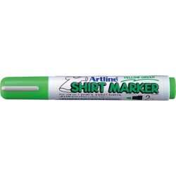 T-shirt Marker Artline, Corp Plastic, Varf Rotund 2.0mm - Vernil T-shirt Marker Artline, Corp Plastic, Varf Rotund 2.0mm - Vernil