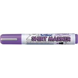 T-shirt Marker Artline, Corp Plastic, Varf Rotund 2.0mm - Mov Deschis T-shirt Marker Artline, Corp Plastic, Varf Rotund 2.0mm - Mov Deschis