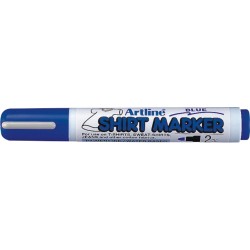 T-shirt Marker Artline, Corp Plastic, Varf Rotund 2.0mm - Albastru T-shirt Marker Artline, Corp Plastic, Varf Rotund 2.0mm - Albastru