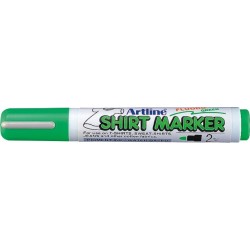T-shirt Marker Artline, Corp Plastic, Varf Rotund 2.0mm - Verde Fluorescent T-shirt Marker Artline, Corp Plastic, Varf Rotund 2.0mm - Verde Fluorescent