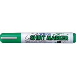 T-shirt Marker Artline, Corp Plastic, Varf Rotund 2.0mm - Verde T-shirt Marker Artline, Corp Plastic, Varf Rotund 2.0mm - Verde