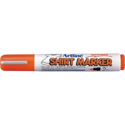 T-shirt Marker Artline, Corp Plastic, Varf Rotund 2.0mm - Portocaliu T-shirt Marker Artline, Corp Plastic, Varf Rotund 2.0mm - Portocaliu