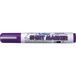 T-shirt Marker Artline, Corp Plastic, Varf Rotund 2.0mm - Mov T-shirt Marker Artline, Corp Plastic, Varf Rotund 2.0mm - Mov