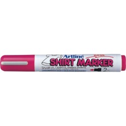 T-shirt Marker Artline, Corp Plastic, Varf Rotund 2.0mm - Roze T-shirt Marker Artline, Corp Plastic, Varf Rotund 2.0mm - Roze