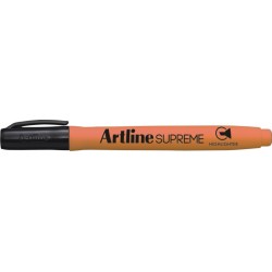 Textmarker Artline Supreme, Varf Tesit 1.0-4.0mm - Portocaliu Fluorescent