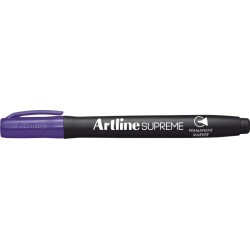 Permanent Marker Artline Supreme, Corp Plastic, Varf Rotund 1.0mm - Mov