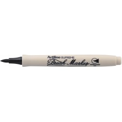 Carioca Artline Supreme, Varf Flexibil (tip Pensula) - Negru Carioca Artline Supreme, Varf Flexibil (tip Pensula) - Negru