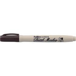 Carioca Artline Supreme, Varf Flexibil (tip Pensula) - Maro Inchis Carioca Artline Supreme, Varf Flexibil (tip Pensula) - Maro Inchis