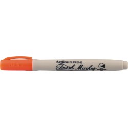 Carioca Artline Supreme, Varf Flexibil (tip Pensula) - Portocaliu Carioca Artline Supreme, Varf Flexibil (tip Pensula) - Portocaliu