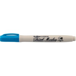 Carioca Artline Supreme, Varf Flexibil (tip Pensula) - Albastru Sky Carioca Artline Supreme, Varf Flexibil (tip Pensula) - Albastru Sky