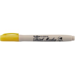 Carioca Artline Supreme, Varf Flexibil (tip Pensula) - Galben Carioca Artline Supreme, Varf Flexibil (tip Pensula) - Galben