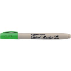 Carioca Artline Supreme, Varf Flexibil (tip Pensula) - Vernil Carioca Artline Supreme, Varf Flexibil (tip Pensula) - Vernil