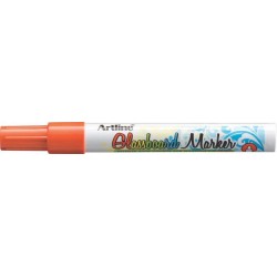 Marker Pentru Tabla De Sticla Artline Glassboard, Varf Rotund 2.0mm - Portocaliu Fluorescent