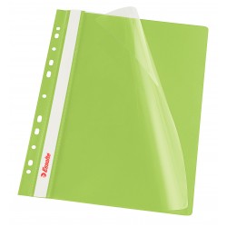 Dosar Cu Multiperforatii Esselte Vivida, Pp, A4, 10 Buc/set, Verde