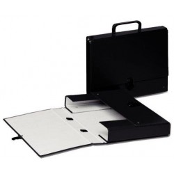 Servieta Din Carton Laminat, Esselte Glamour - Negru Vivida