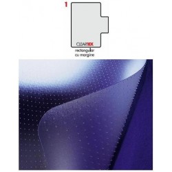 Covoras Pvc Transparent, Pentru Protectie Parchet/gresie, 121cm X 200cm-forma Rectangulara, Floortex