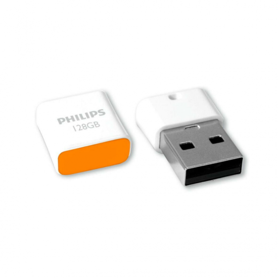 Memory Stick Usb-c 3.2 - 128gb Philips Sunrise Orange