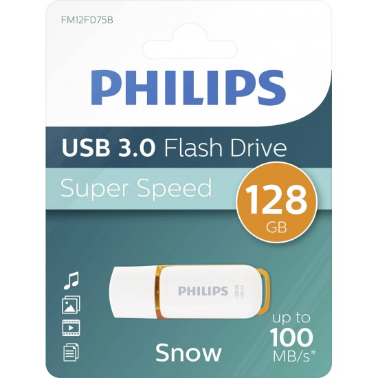 Memory Stick Usb 3.0 - 128gb Philips Snow Edition