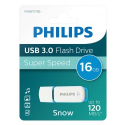 Memory Stick Usb 3.0 - 16gb Philips Snow Edition