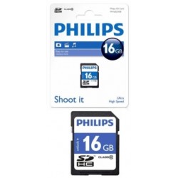 Card Memorie Sdhc, Clasa 10, Philips - 16gb